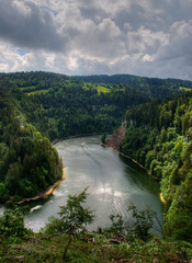 Le Doubs à Villers-le-Lac, Franche Comté, France