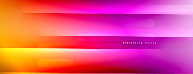 Fototapeta premium Dynamic lines abstract background. 3D shadow effects and fluid gradients. Modern overlapping forms