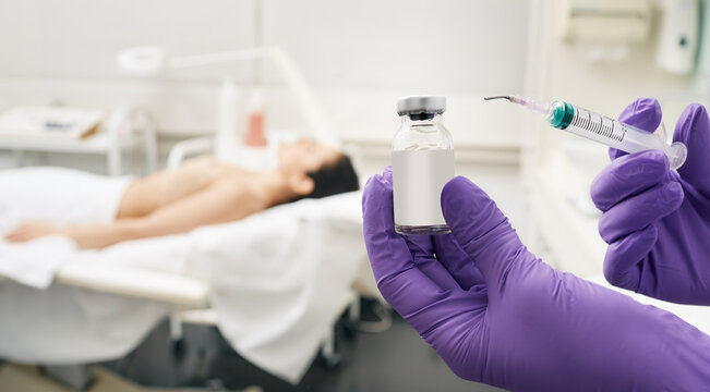 PRX-T33 biorevitalization peel for women at a cosmetology clinic. Surgery-free facial rejuvenation, PRX-T33 peeling