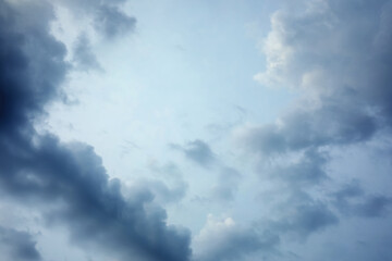 Beautiful view of sky with clouds outdoors