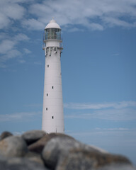 Fototapeta na wymiar Kommetjie Slangkop Lighthouse
