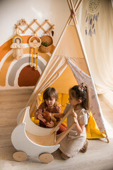 wigwam in the children's room © Маргарита Медведева