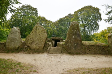 Ruins of the ancient tomb