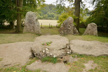 Ruins of the ancient tomb