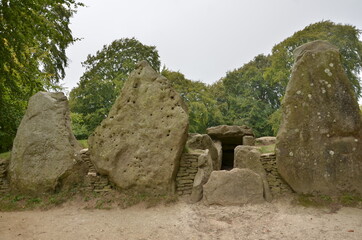 Ruins of the ancient tomb