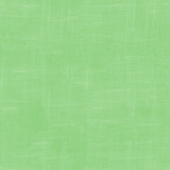 Green hand-painted canvas seamless pattern. Abstract background imitates woven fabric using brush strokes.