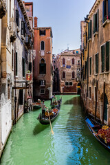 Typical views of the city of Venice