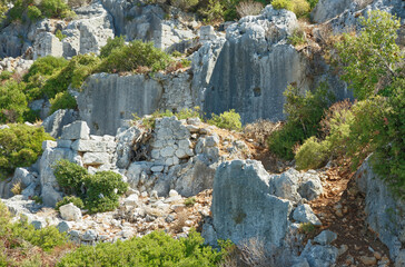  Kekova is an island that under the water preserves the ruins of 4 ancient cities,that left the...