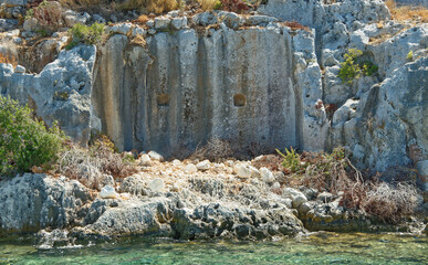  Kekova is an island that under the water preserves the ruins of 4 ancient cities,that left the...