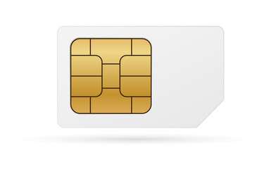 smart phone sim card with chip