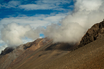 landscape with clouds