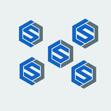 letter csc logo design