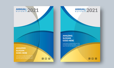 Annual Report design Layout Multipurpose use for any Project, annual report, Brochure, flyer, Poster, Booklet etc.