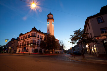 Rathaus in der Ludwigstraße in Hof/Saale