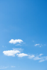 Obraz premium clear blue sky background,clouds with background.