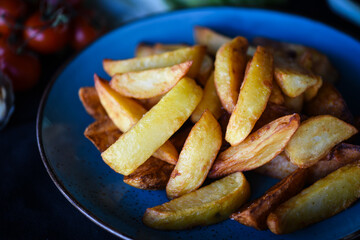 delicious home made wedges fries 