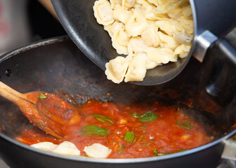 Capeletti - típica comida italiana