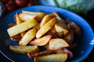 delicious home made wedges fries 