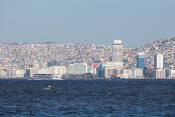 Alsancak Izmir Turkey 2020 Cityscape of izmir