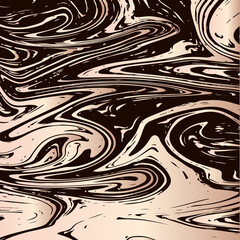 Fototapeta premium Marble Texture Vector Pink Liquid Paint Background. Fluid Paint Suminagashi Modern Pattern for Ice Cream, Cosmetics Ads, Stone Granite Design. Hipster Stone Marble Texture, Cool Neon Painting Splashes