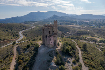 Castillo de la Mota en Alhaurín el Grande en la provincia de Málaga, España