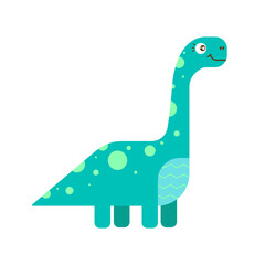 cute dinosaur vector illustration