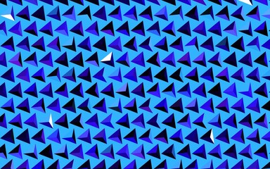 Dark Pink, Blue vector texture with triangular style.