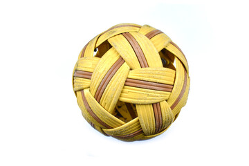 wicker basket ball
