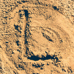 sand alphabet