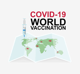 Beautiful girl holding a cup of coffee, winter and snow. Coffee house. Vector illustration in flat style