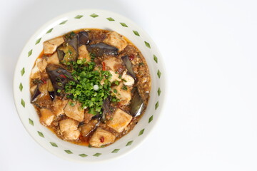 手作り麻婆茄子豆腐