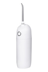 Rechargeable portable oral irrigator for home & travel. A cordless dental water flosser 
