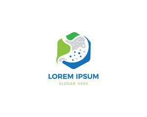 Stomach icon, creative stomach illustration logo template, Health stomach.