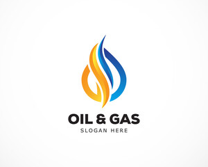 Modern Styled Logo for Oil and Gas Business Company.