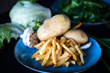 delicious home made french fires