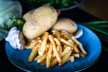 delicious home made french fires