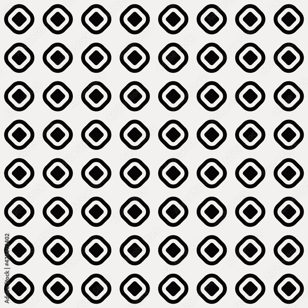 Poster same rhombuses pattern. vector.