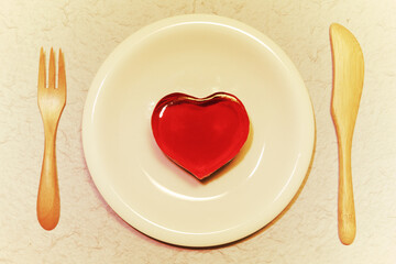 ハートをいただきます