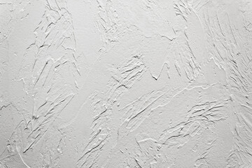 wall covered with coarse putty