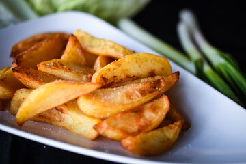 delicious home made wedges fries 