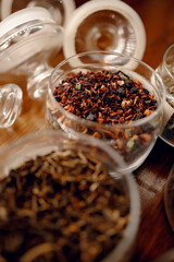 tobacco with various additives for flavor