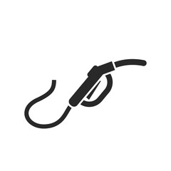 refueling gun icon. auto gas station sign. fuel industry, gasoline and diesel symbol