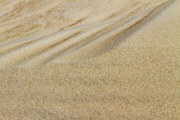 Surface of sand.