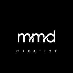MMD Letter Initial Logo Design Template Vector Illustration