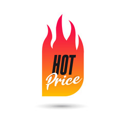Hot Price Promotion Shopping Label