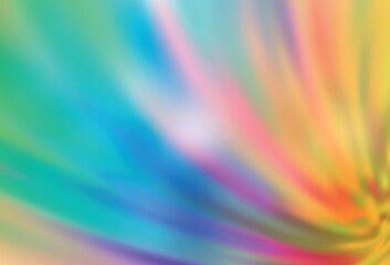 Light Multicolor vector colorful blur backdrop.
