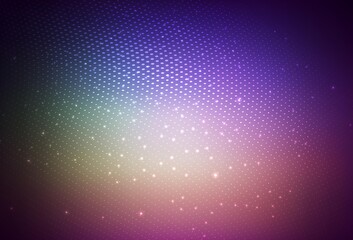 Fototapeta premium Dark Pink, Green vector Blurred bubbles on abstract background with colorful gradient.