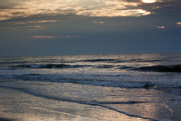 Ocean in the morning sunrise