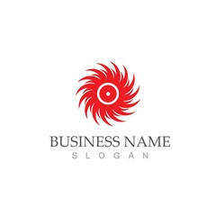 vortex vector illustration icon