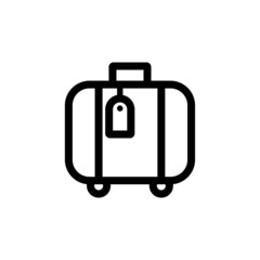 Suitcase - travel symbol that can be used for any platform and purpose.